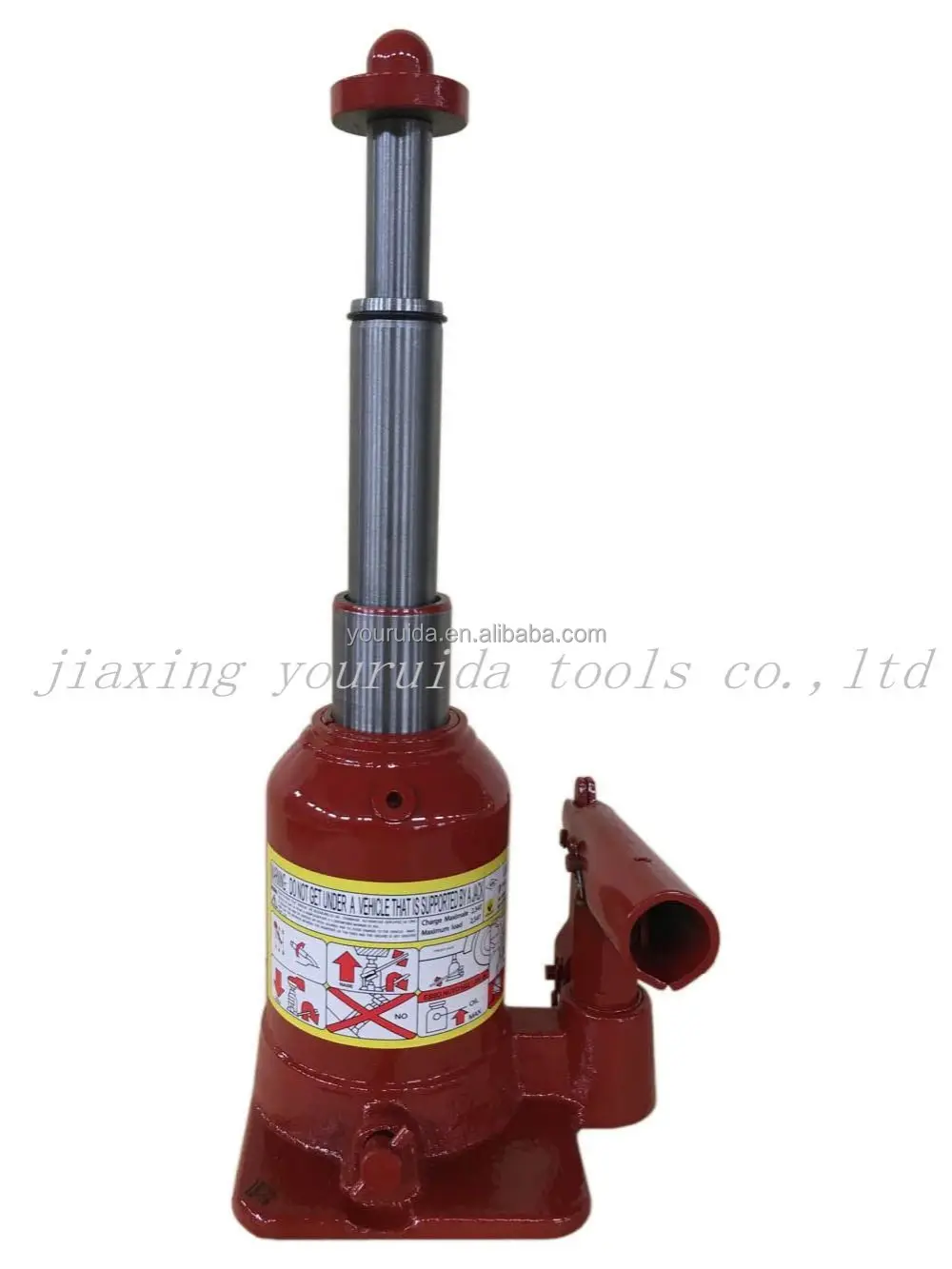 4T Hydraulic Bottle Jack二段階ボトルジャックDouble Ram Bottle Jack