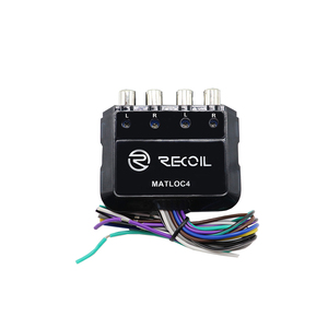 Procesador de Audio para coche, miniconvertidor de salida de línea micro de 4 canales - Product Image 1