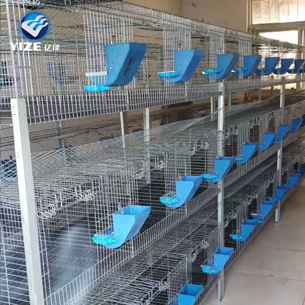 China Manufacture rabbit cage for transport used two story cages for fattening rabbits