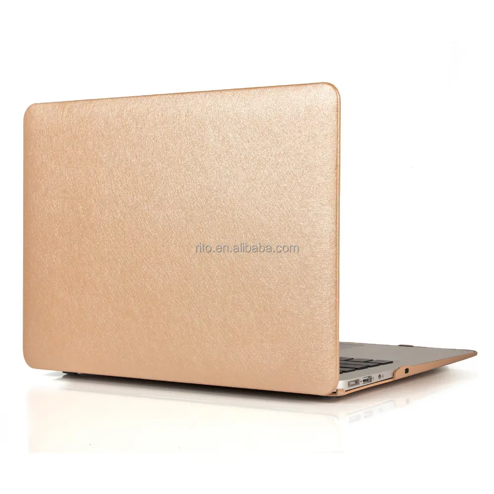Золотистый кожаный чехол для ноутбука MacBook Air 11 13, кожаный чехол для Apple MacBook Air