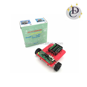 Maravilloso La Asamblea DIY robot seguidor de línea DIY kit - Product Image 3