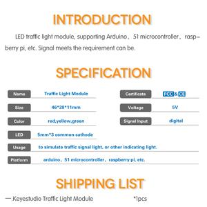 Keyes tudio LED-Ampel modul für Arduino für Mikro bit