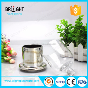 China Supplier Luxury Mercy Sliver CandleホルダーとGlass Cloche - Product Image 4