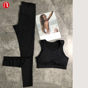Luluyun Yoga Pants High Waist for Women Fitness Mesh Workout <strong>Capris</strong> Yoga Leggings - Product Image 2