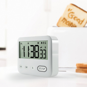Conto alla rovescia <span class=keywords><strong>Timer</strong></span> CountUp Digitale <span class=keywords><strong>LCD</strong></span> 12 ore Orologio Da Cucina di Cottura Sport 99 Minuti 59 Secondi 10 Min 10 Sec Veloce impostazione - Product Image 3