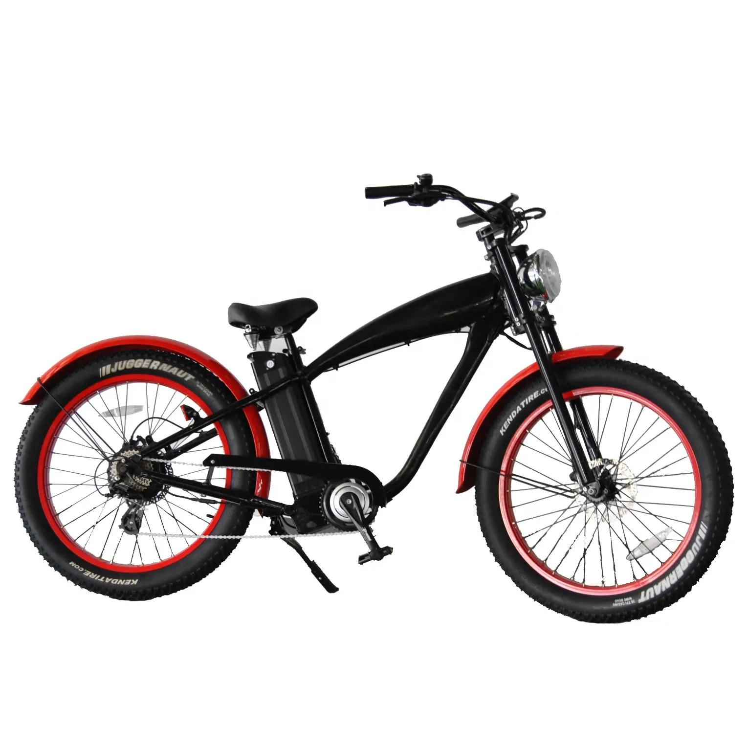 2019 26 polegadas pneu gordura praia cruzeiro ebike bicicleta elétrica bicicleta elétrica com cabeça grande frame da liga MF-904