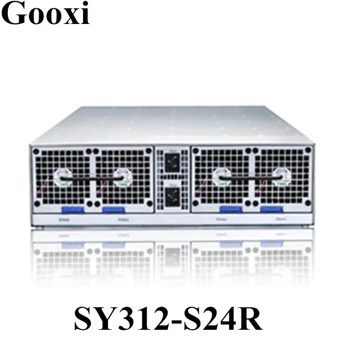 Gooxi SY312-S24R 3U Micro Blade Server Server Barebone Kepadatan Tinggi Micro-Cloud Server