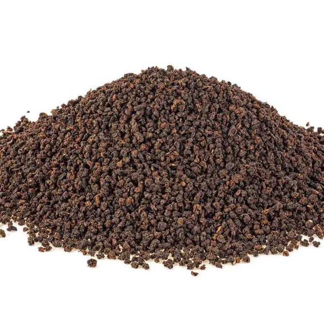 HACCP-zertifiziert Günstiger Preis Schwarztee pulver, Schwarztee staub für Kenia-CTC-Tee