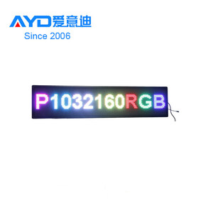 Made in China Indoor/ Outdoor RGB Programmier bare Scrolling Board Benutzer definierte LED-Anzeige für Parkplatz