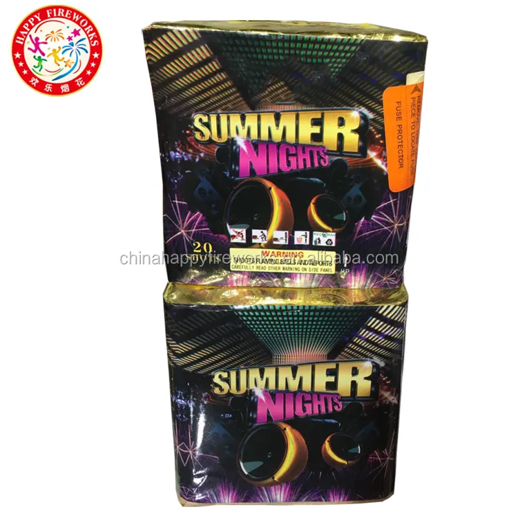 Hunan Liuyang factory price high quality 0.8 inch 8 shots small good luck pyrotechnic feuerwerk cake fireworks wholesale
