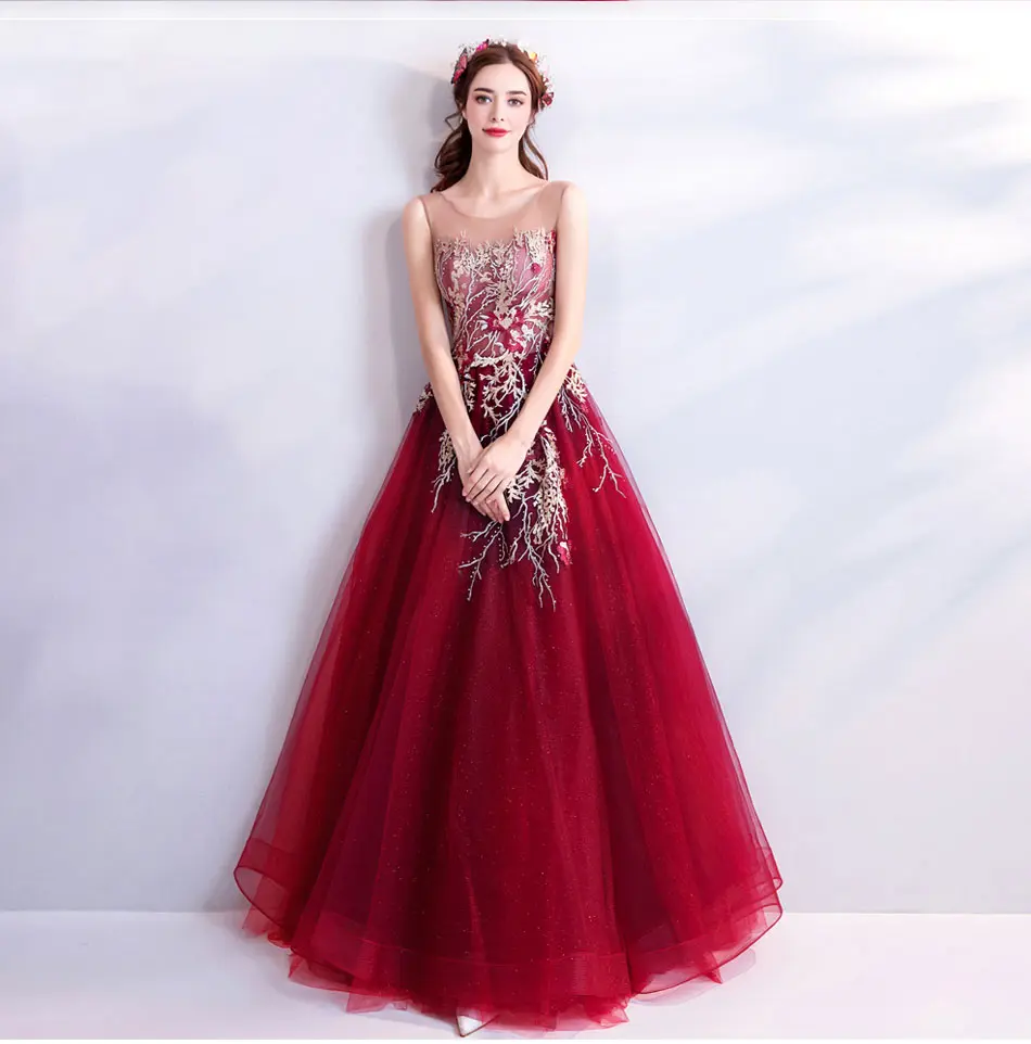 Vestido de dama de honor TS9011 Jancember, oferta, noche, porno, dama de honor, rojo, estilo chino árabe, para fiesta