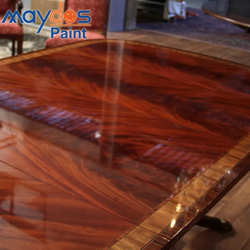 メイドス高性能引っかき傷耐性NC透明木目調塗料