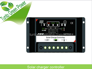 Regulador del controlador de carga del cargador, protección del Panel Solar DC 12V/24V 10A PWM - Product Image 2