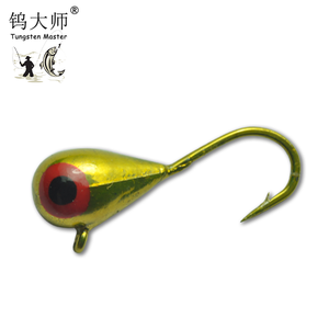 高品質ラウンドヘッドオリジナルカラフルタングステンジグヘッドフック