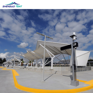 PVDF Tensile Membrane <strong>Structure</strong> <strong>Shades</strong> for Bus Station and Car Parking - Product Image 2