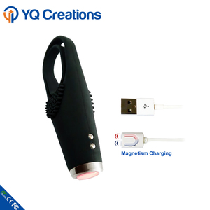 Dương Vật Nhẫn Rung Silicone 10 Loại Rung USB Magnetic Charing Dương Vật Vòng Dương Vật Vòng - Product Image 3