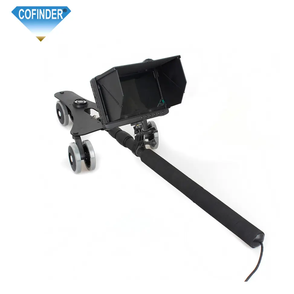 Cofinder Vehicle inspection mirror with camera videos pictures record under car camera