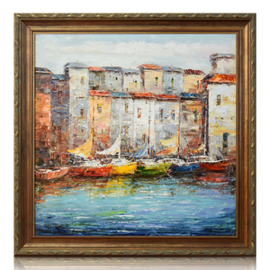 ベニスタウンイタリアゴゴラ写真の装飾壁掛け用の有名な風景海の絵画