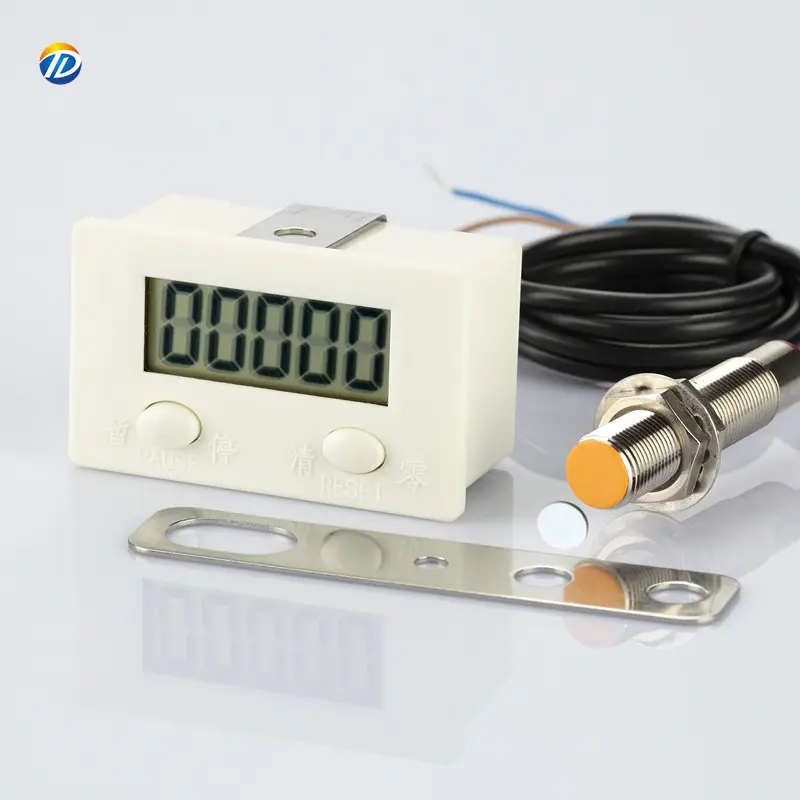Ly-05a 5 dígitos electrónicos contador eléctrico digital de pulso contra mecánica Elactrical contadores