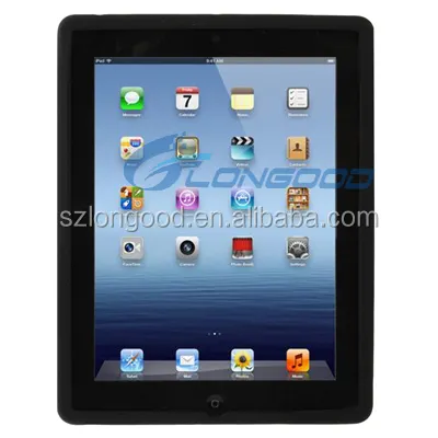 חומר סיליקון רך ו גודל 9.7 inch Tablet כיסוי פגוש מקרים עבור ipad