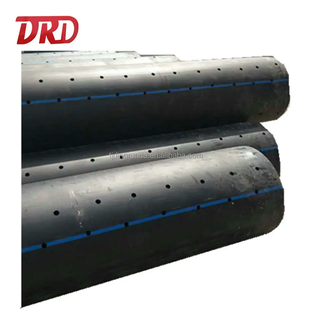 HDPE مثقب البلاستيك أنابيب للري الزراعي