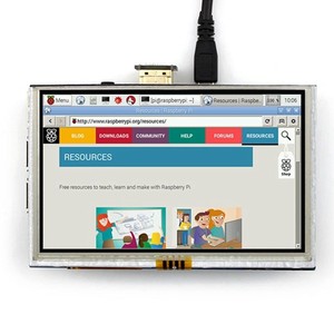 800 X480 5,0-Zoll-Touchscreen-Display Banana Pi Raspberry Pi 2 Raspberry Pi 3 Modell B B TFT LCD-Anzeige feld modul