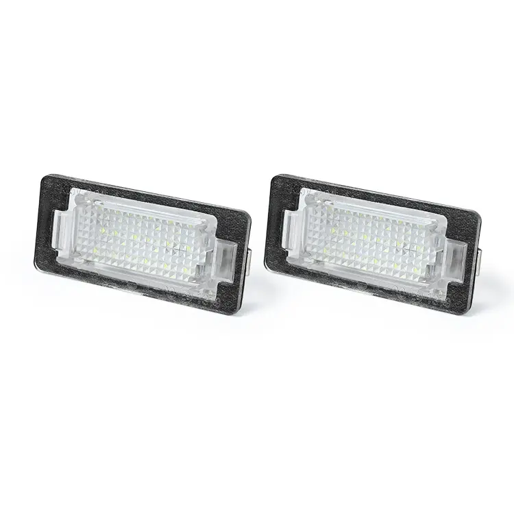 Yeni Ürünler 2x LED Plaka Işıkları BMW Için E82 E88 E90 E91 E92 E93 E39 E60 E61 F07 e84