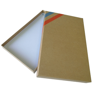 定制纸板礼品包装棕色牛皮纸盒 - Product Image 5