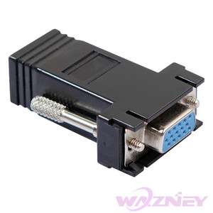 VGA扩展器母/公到局域网5类5e/6 RJ45以太网母适配器需要VGA到RJ45局域网 - Product Image 3