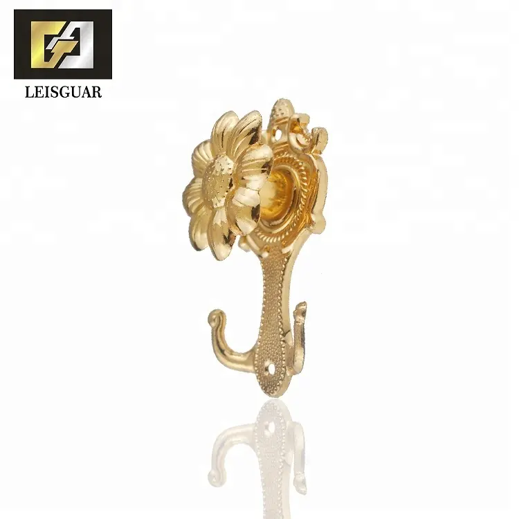 Clip regolabile Per Pali Tieback Decorativa Della Parete Della Tenda Della Doccia In Metallo Gancio