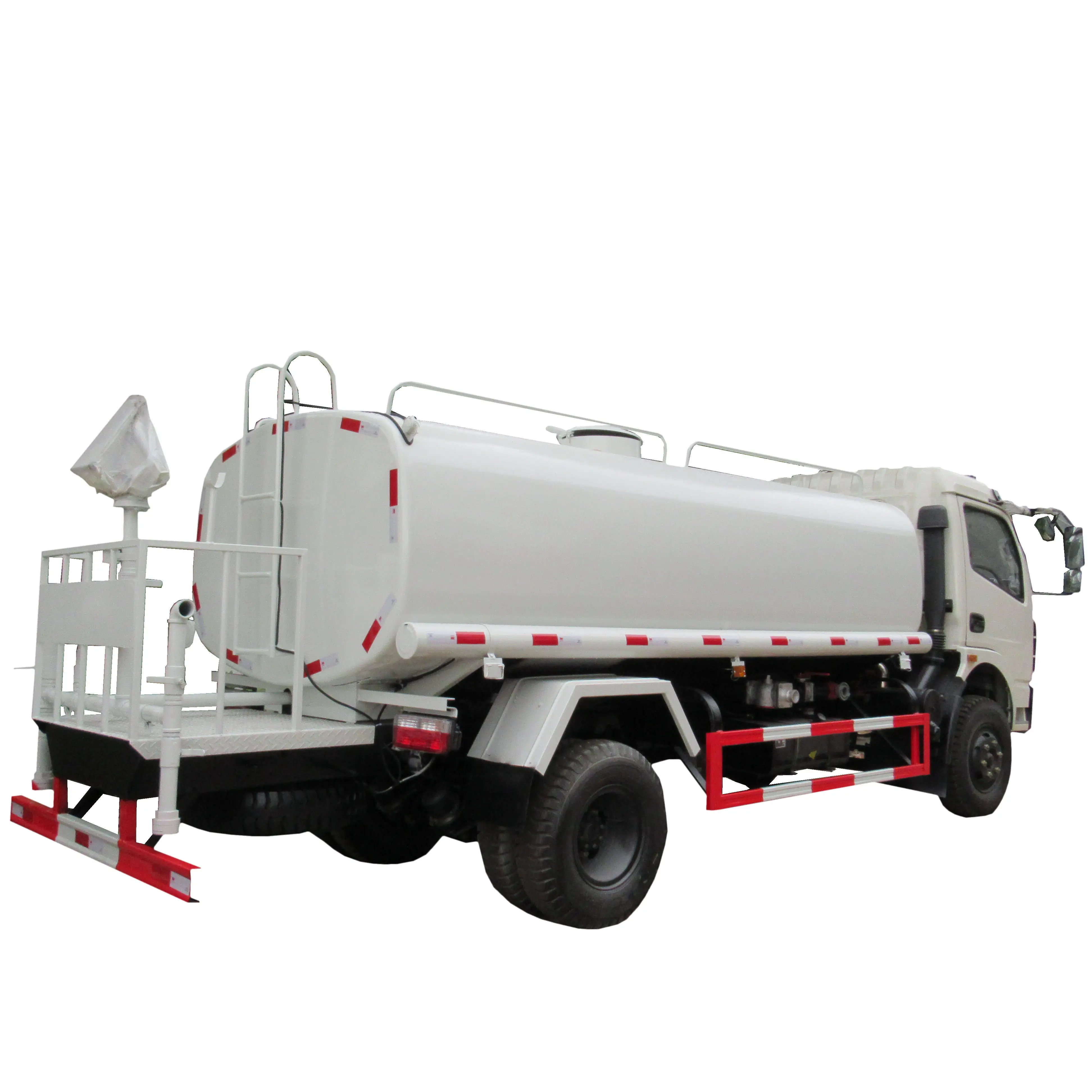 Dongfeng yuchai 4*2 6 wheeler 140hp aspersão de água 4 ton 6000 litros até 5000 litros de água do tanque do caminhão do carro