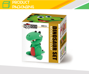 ของขวัญสร้างสรรค์ไดโนเสาร์ที่มีสีสันรูปร่างของเล่น Plasticine การสร้างแบบจำลองดินสำหรับเด็ก - Product Image 5