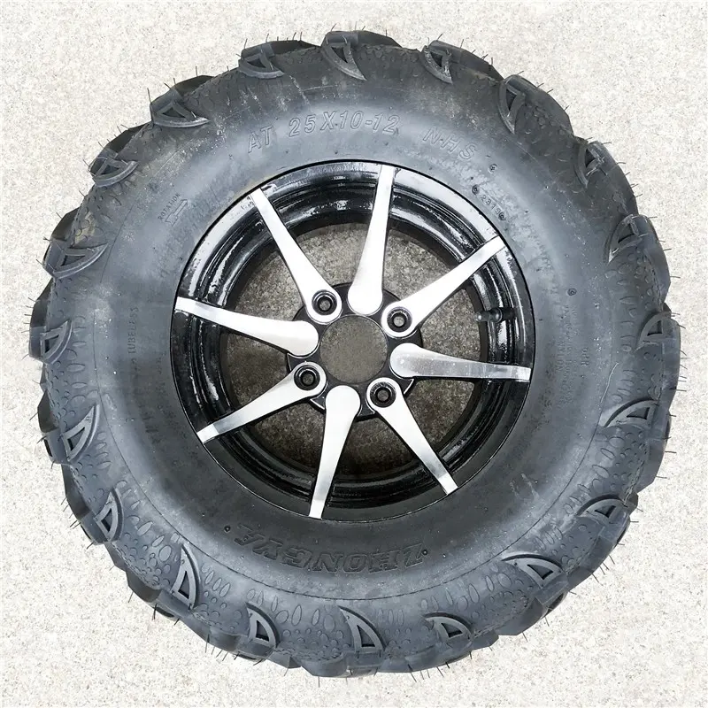 Beste verkauf tragen beständig 25x10-12 reifen und felge Für UTV ATV