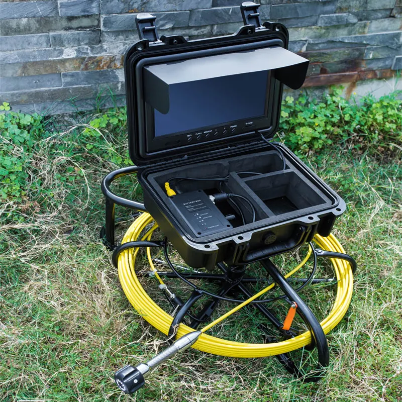 1000TVL 23ミリメートルLens Industrial Endoscope 9 "LCD Plumbing検出器20M Pipe Inspection Video Camera Used For Pipe Inspection