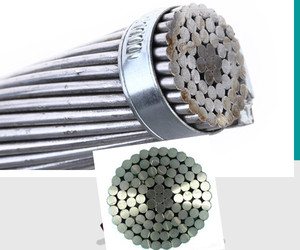ACSR 240/40สายตัวนำอลูมิเนียมเปลือย (ตัวนำเสริมเหล็กอลูมิเนียม) DIN48204