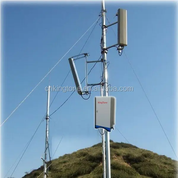 Repetidor de señal móvil Solar Industrial 2G/3G/4G Lte GSM900MHz teléfono móvil inalámbrico Banda ancha amplificador de señal al aire libre