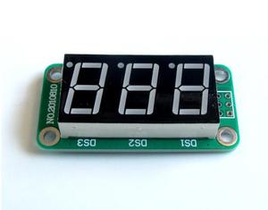 Taidacent Digital Tube <strong>Display</strong> <strong>Module</strong> 3-digit Digital Counter Tube max7219 Decimal Point SPI Electronic Static <strong>Display</strong> Boards