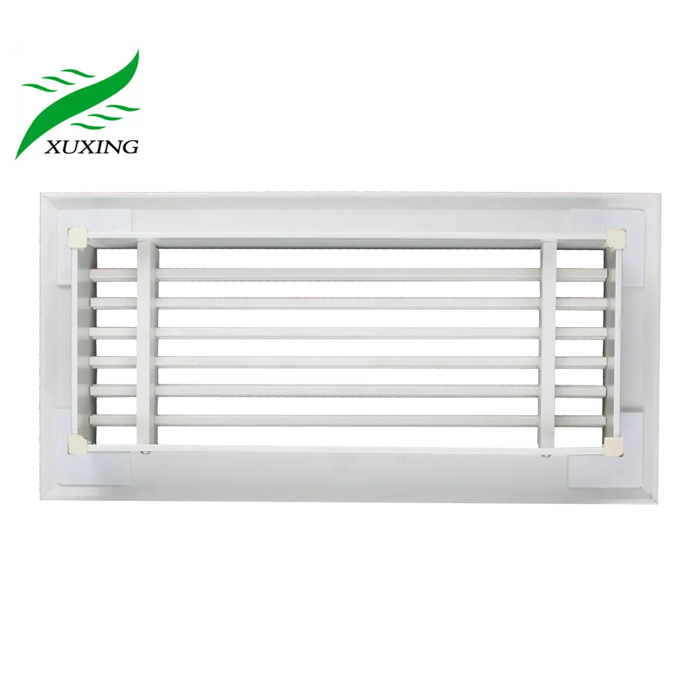 PVC o ABS aire ajustable registro conductos de pvc parrilla ventilación difusores