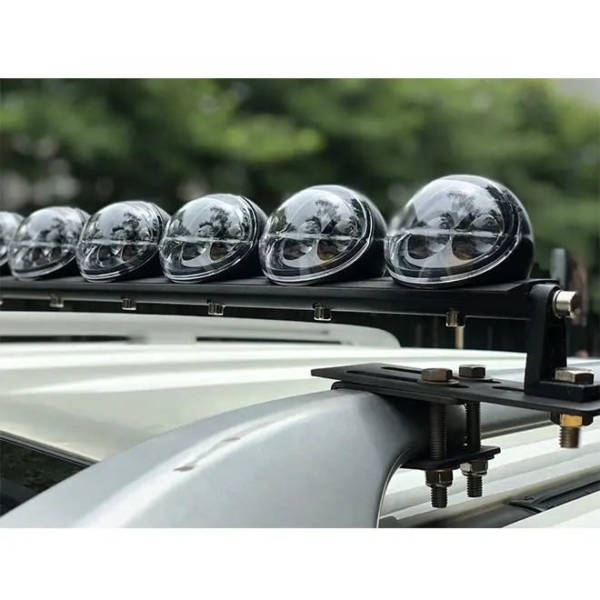 Auxtings-barre lumineuse led 50 pouces pour accessoires tout-terrain de jeep, faisceau d'éclairage de 22, 32, 42 pouces, 8400lm avec montage latéral coulissant, nouveauté 2019