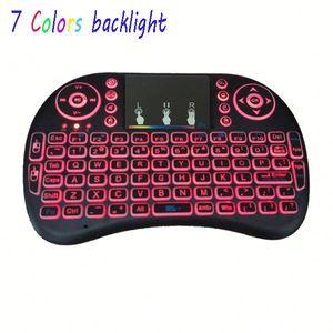 Colors Backlight Mini I8 <strong>Wireless</strong> <strong>Keyboard</strong> with Mouse Touchpad Rechargeable Combos Mini <strong>Keyboard</strong> I8 <strong>for</strong> <strong>Android</strong> TV Box - Product Image 4