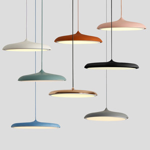 モダンノルディックLEDペンダントライトデンマークアートメタルペンダントランプハンギングランプ - Product Image 5
