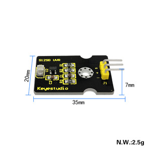 Keyestudio GUVA-S12SD 3528 sole radiazione ultravioletta modulo sensore per Arduino per Microbit