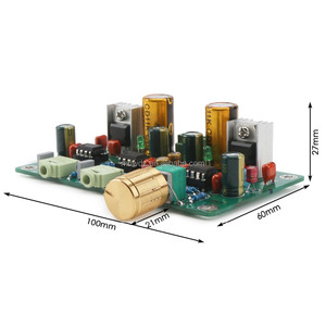 Módulo amplificador de auriculares portátil, placa amplificadora de Audio con potenciómetro de volumen, Ster, entrada Dual CA 12-16V - Product Image 6