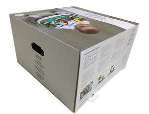 Bambino passeggino personalizzato scatole di imballaggio Pieghevole e regolabile seggiolino per bambini su misura di carta scatola di cartone - Product Image 5