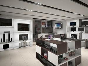 Laptop Retail <strong>Display</strong> <strong>Table</strong> Simple <strong>Computer</strong> <strong>Table</strong> <strong>Design</strong> for Laptop Store - Product Image 6