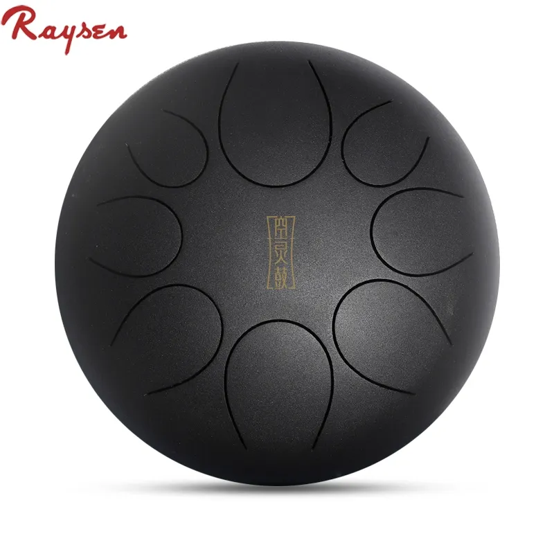 12 inch Steel Tongue Drum Chakra Drum Handpan Lotus Beautiful Melody Healing Meditation drum