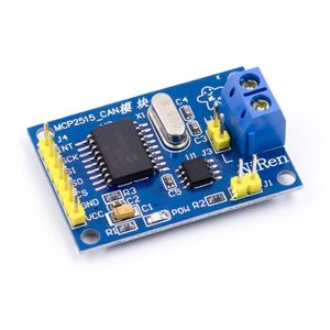 Fabrik Preis MCP2515 KÖNNEN Bus Modul TJA1050 Empfänger SPI 51 Einzigen Chip Routinen für arduinos
