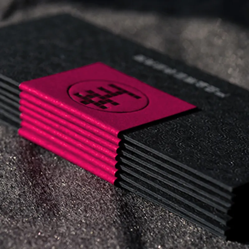 2020ใหม่ที่กำหนดเองการพิมพ์ Eco Die ตัดเกรดแฟนซี Business Card Design