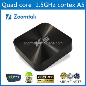 Neuankömmling Quad-Core <span class=keywords><strong>android</strong></span> 4.4.2 full hd 1080p smart tv-box-tuner <span class=keywords><strong>XBMC</strong></span> Streaming Media Player mit fernbedienung a5 processo - Product Image 2
