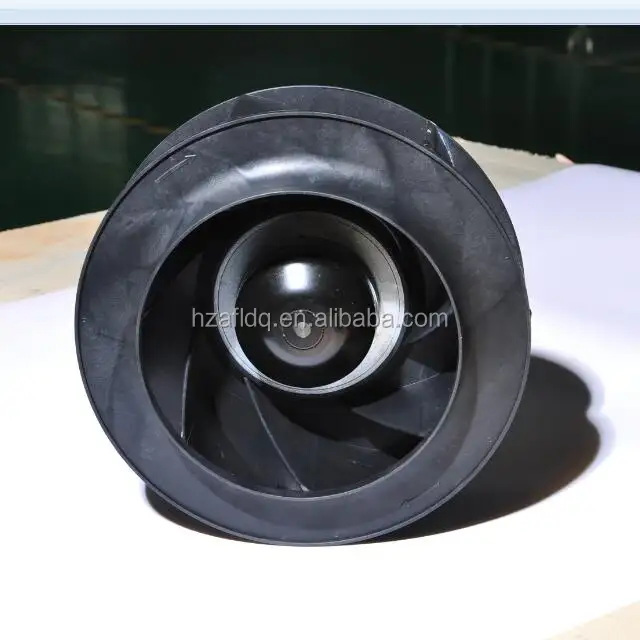 Ventilateur centrifuge arrière de 220mm pour Hangzhou AFL, moteur EC 92, en plastique,